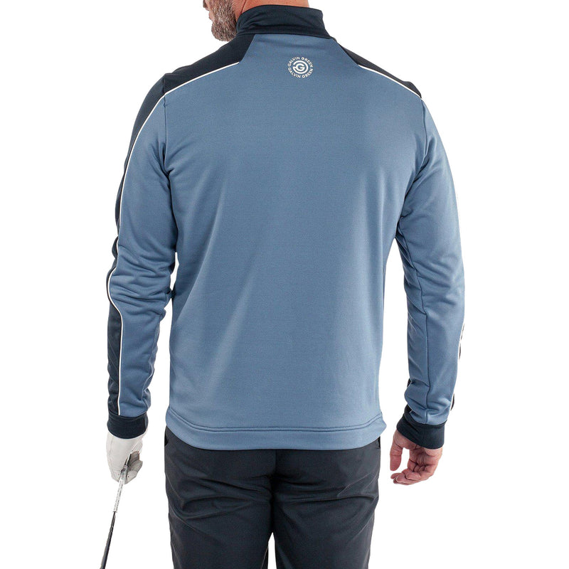 Galvin Green Dave Insulating 1/4 Zip Mid-Layer - Moonlight Blue/Navy