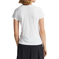 RLX Ralph Lauren Women's Stretch Crew Tee - Pure White