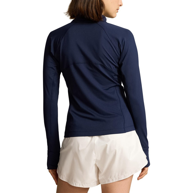 RLX Ralph Lauren Women's Performance Quarter-Zip Golf Pullover - French Navy