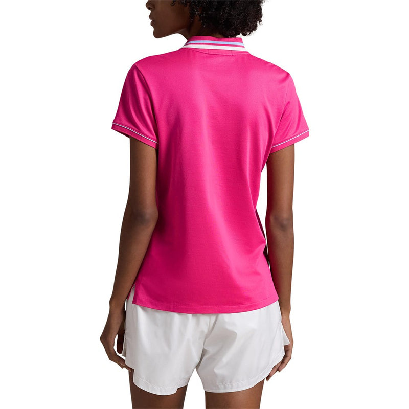 RLX Ralph Lauren Women's Tour Pique Polo Golf Shirt - Bright Pink