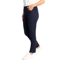 Glenmuir Women's Kaley Lightweight Stretch Performance Golf Trousers - Navy