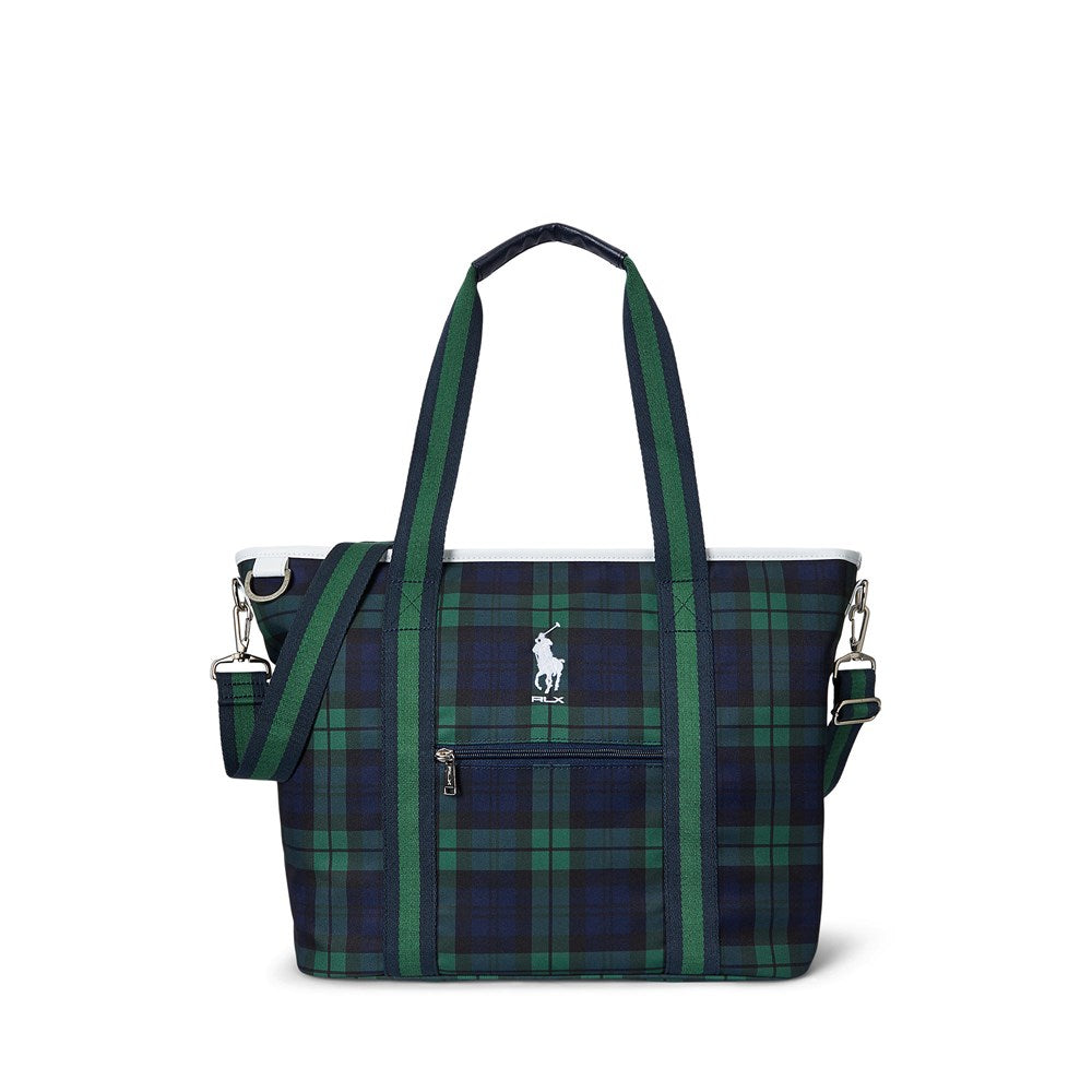 Polo Performance Ralph Lauren Pony Golf Tote Bag - Black Plaid