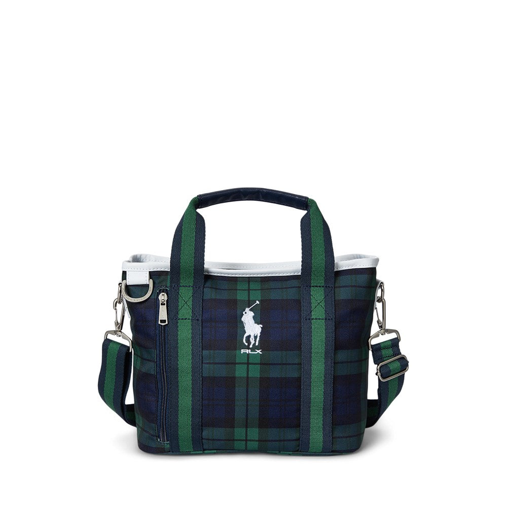 Polo Performance Ralph Lauren Large Golf Pouch - Black Plaid