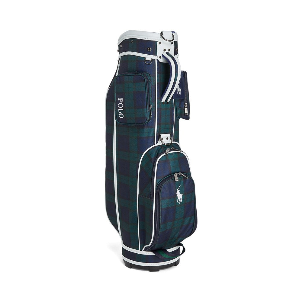 Polo Performance Ralph Lauren Women's Cart Golf Bag - Plaid/ White