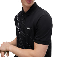 BOSS Paddy 3 Golf Shirt - Black