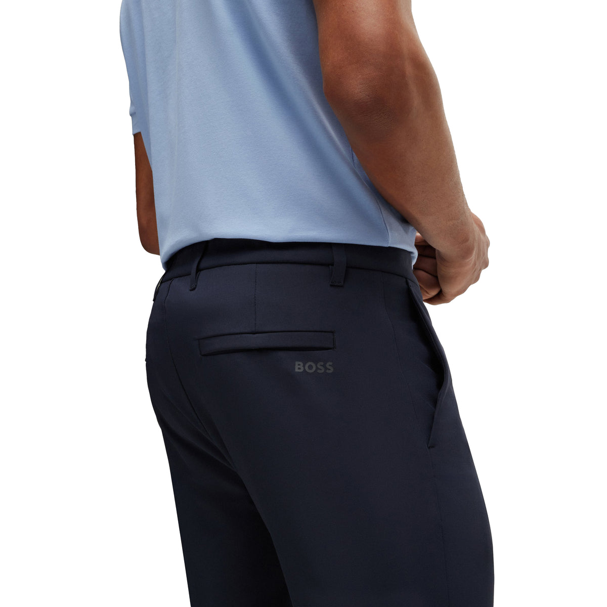 Boss Communter Slim Fit Golf Chino - Navy