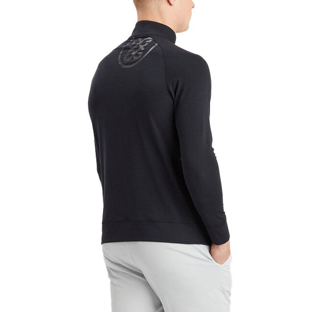 G/Fore Luxe Staple Golf Mid-Layer - Onyx