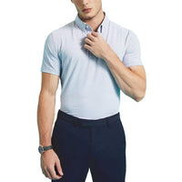 G/Fore Feeder Stripe Tech Jersey Polo - Fjord