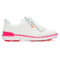 G/Fore Women's Gallivan2r Kiltie Golf Shoes - Snow/ Multi