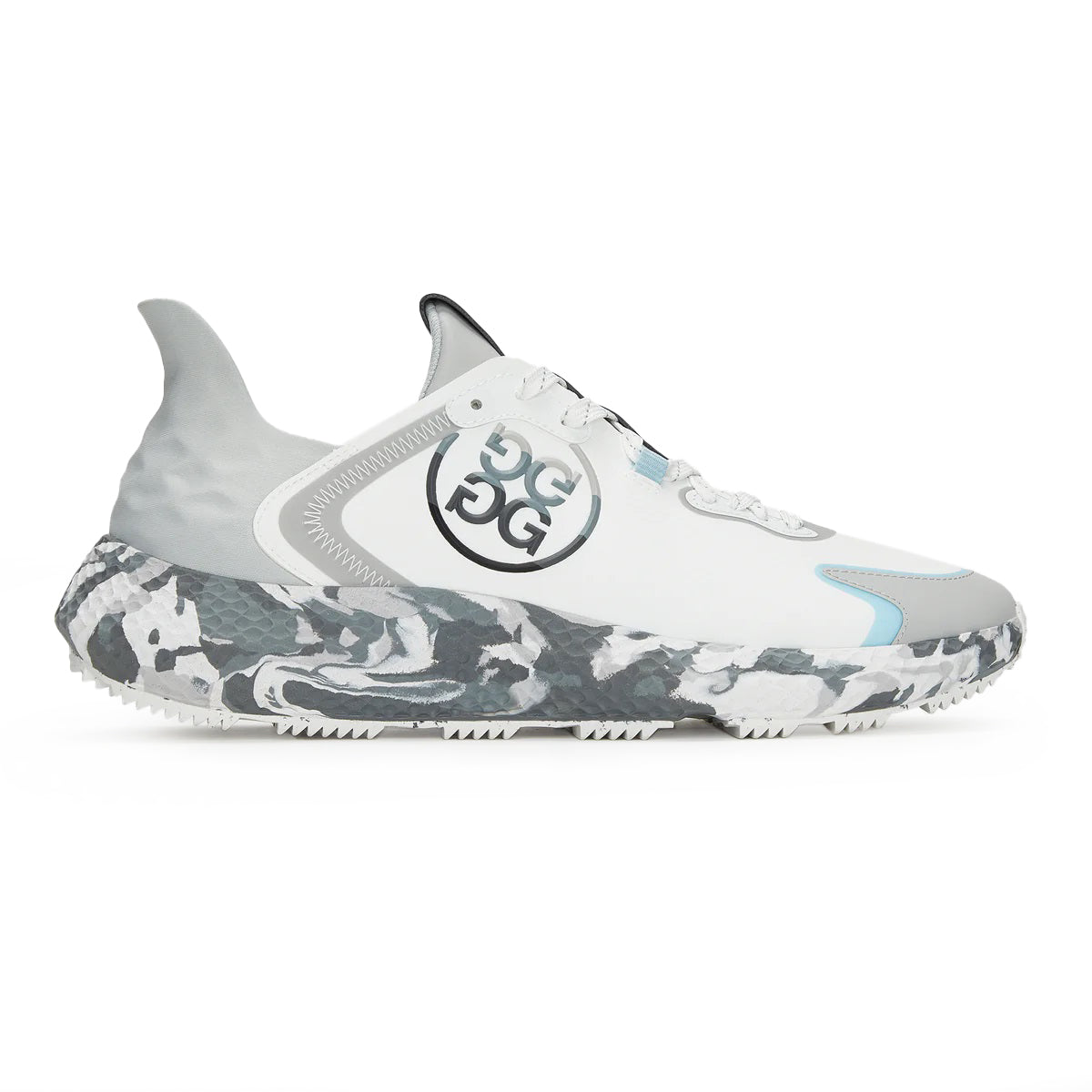 G/Fore MG4X2 Golf Cross Trainer Shoes - Grey Camo/ Powder