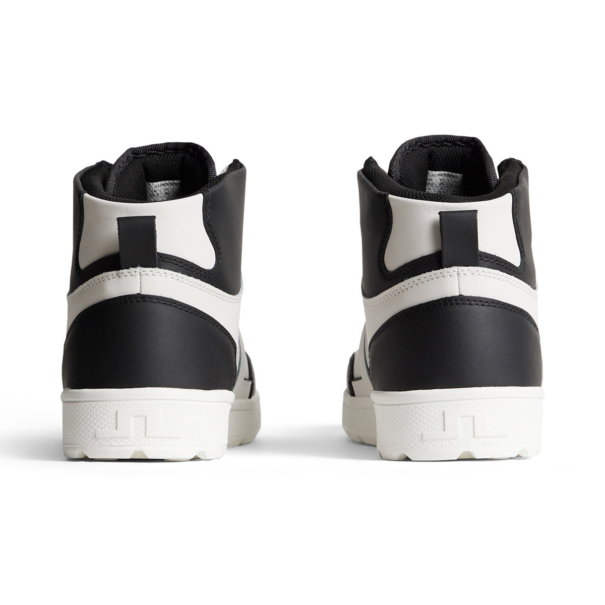 J.Lindeberg Ace High-Top Golf Sneaker - Black