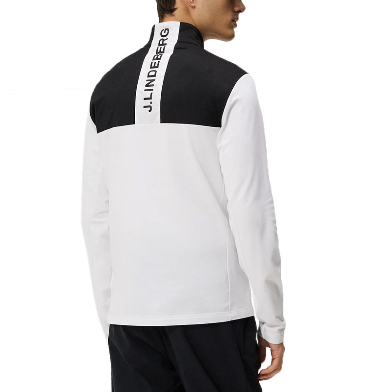 J.Lindeberg Banks Golf Mid-Layer - White