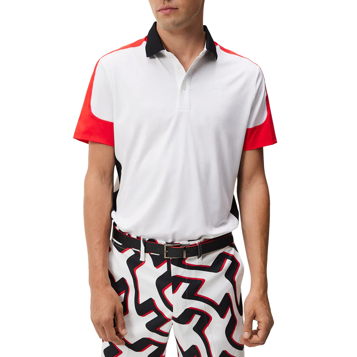 J.Lindeberg Jessy Regular Fit Golf Polo Shirt - Fiery Red