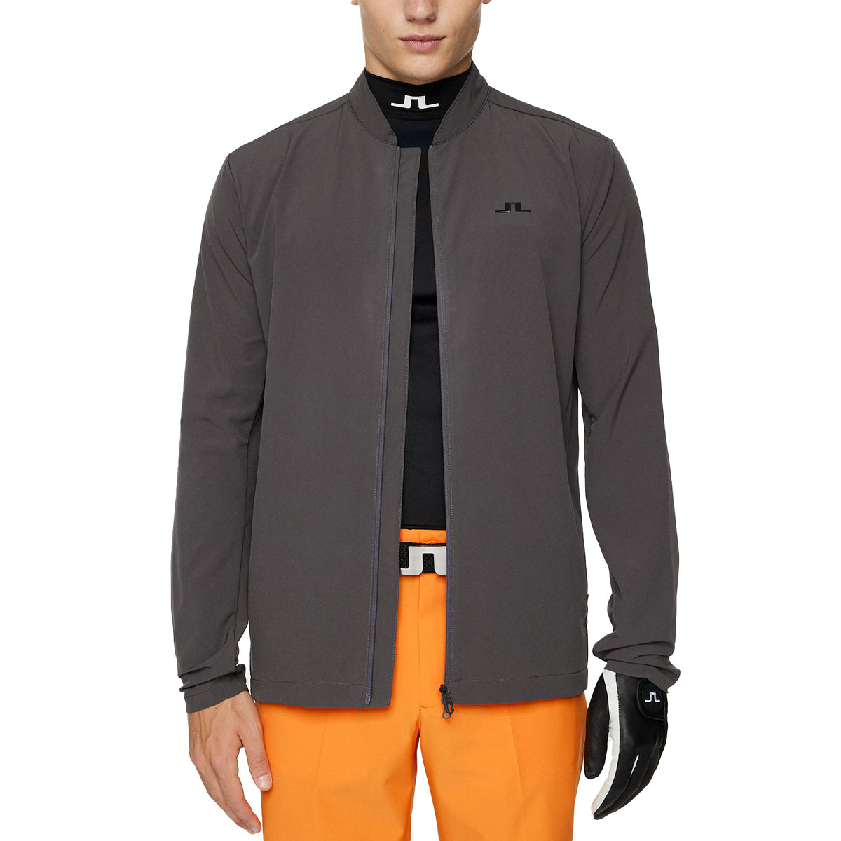 J.Lindeberg KV Hybrid Golf Jacket - Asphalt