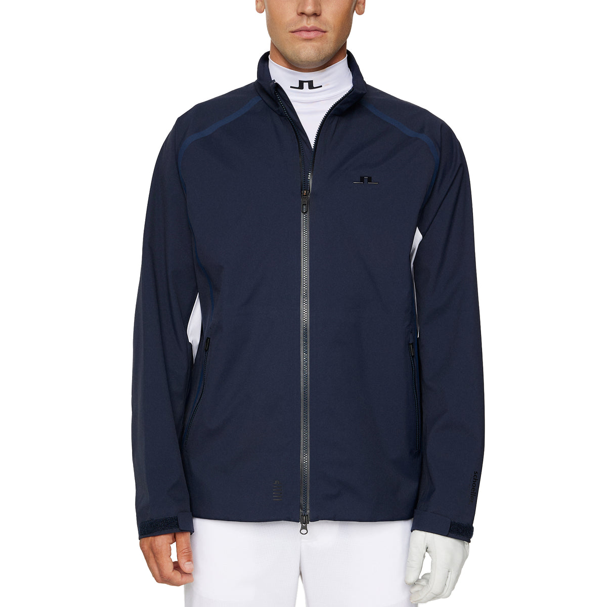 J.Lindeberg Sandy Waterproof Golf Jacket - JL Navy