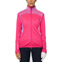 J.Lindeberg Women's Thelma Thermolite Golf Mid-Layer - Pink Peacock