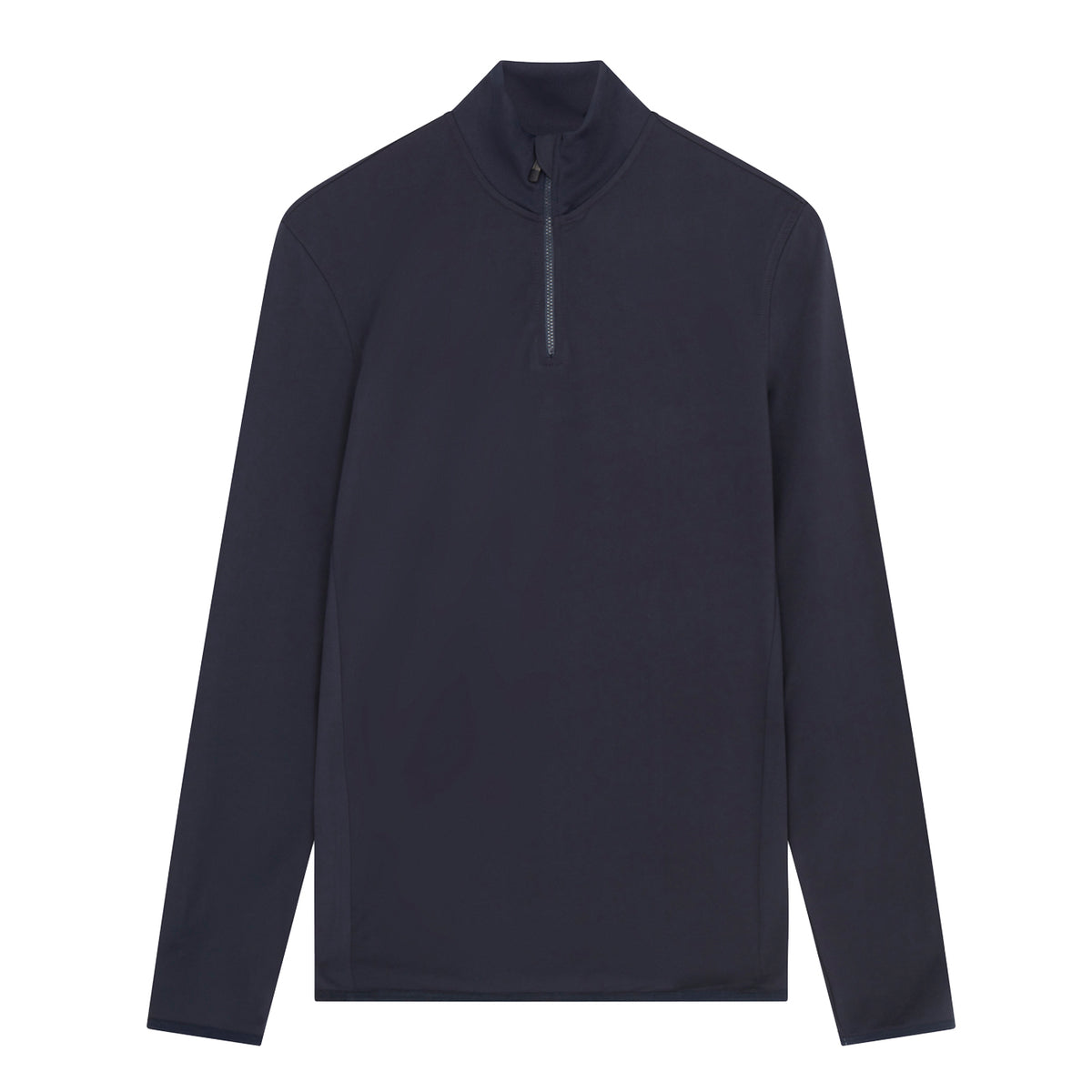 Lyle & Scott Tech 1/4 Zip Embroidered Logo Midlayer - Dark Navy