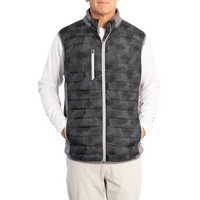 Sunderland Anton Padded Stretch Panel Performance Golf Gilet - Black Camo