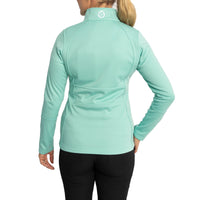 Sunderland Women's Nira Thermal Panelled Fleece Water Repellent Golf Jacket - Mint