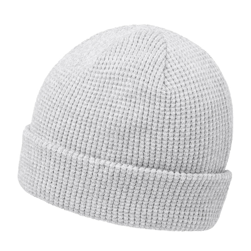 Travis Mathew Cloud Waffle Golf Beanie - Heather Grey