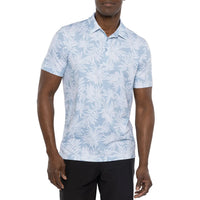 Travis Mathew Sea Journey Golf Polo Shirt - Ash Blue