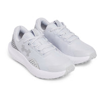 Under Armour Surge Spikeless Golf Shoes - White Clay/Royalte