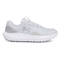 Under Armour Surge Spikeless Golf Shoes - White Clay/Royalte