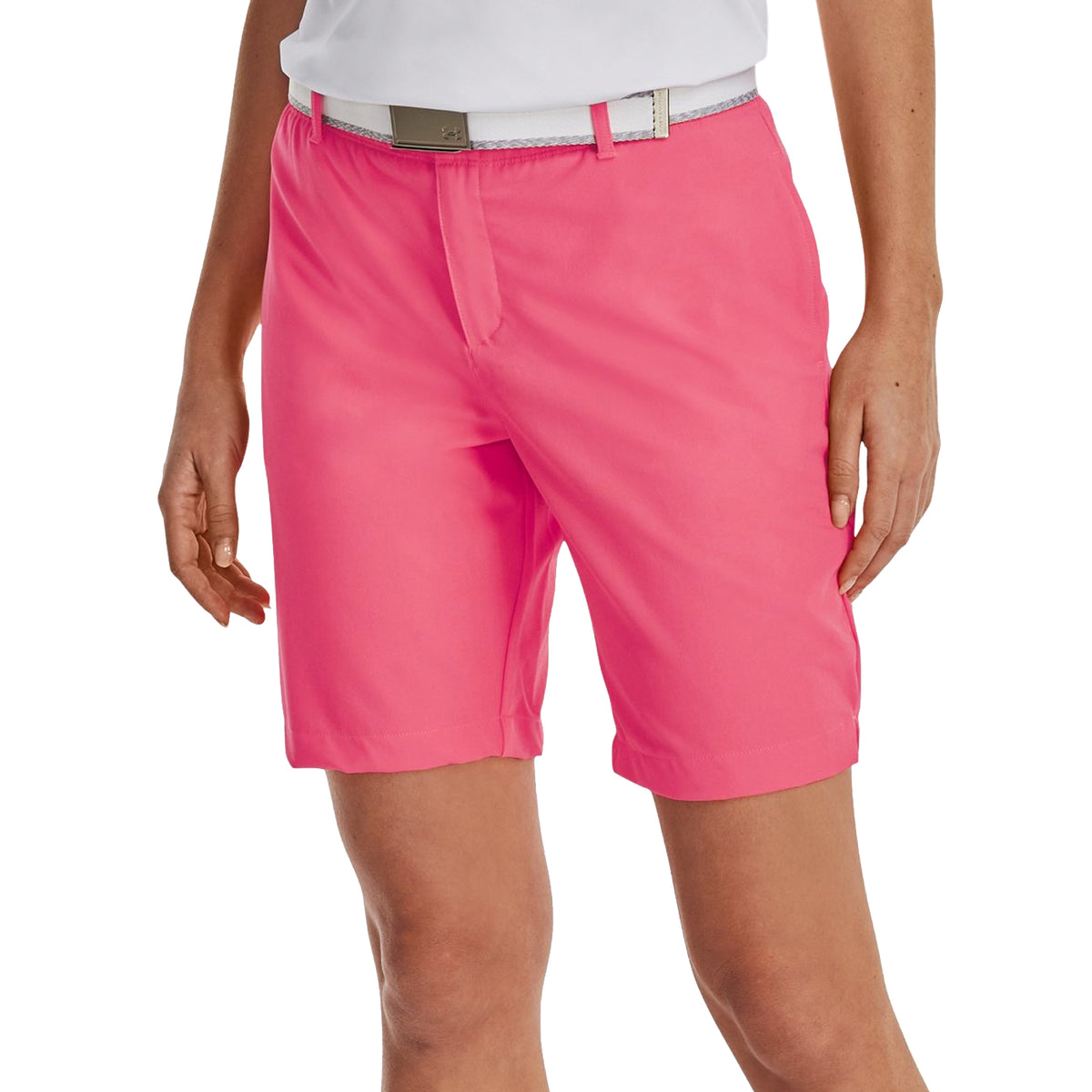 Under Armour Women's Links Golf Shorts - Pink Shock