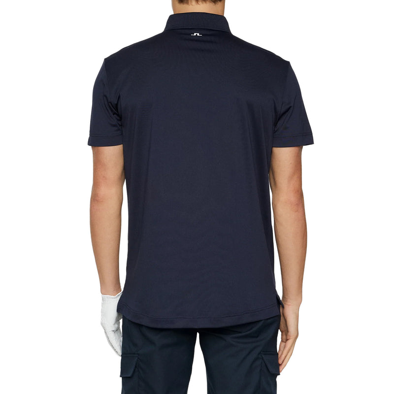 J.Lindeberg Bridge Polo Golf Shirt - JL Navy