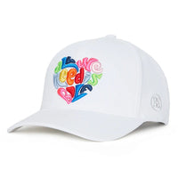 G/Fore All We Need Is Golf Twill Snapback Golf Hat - Snow