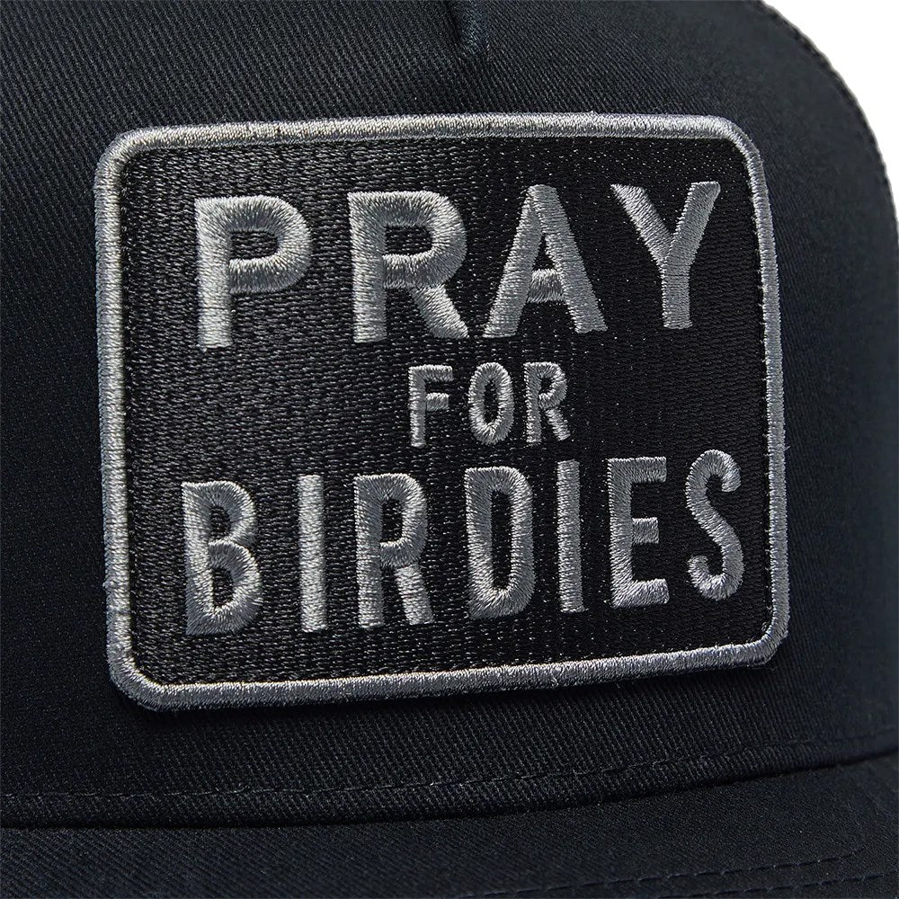 G/Fore Pray For Birdies Trucker Golf Hat - Onyx