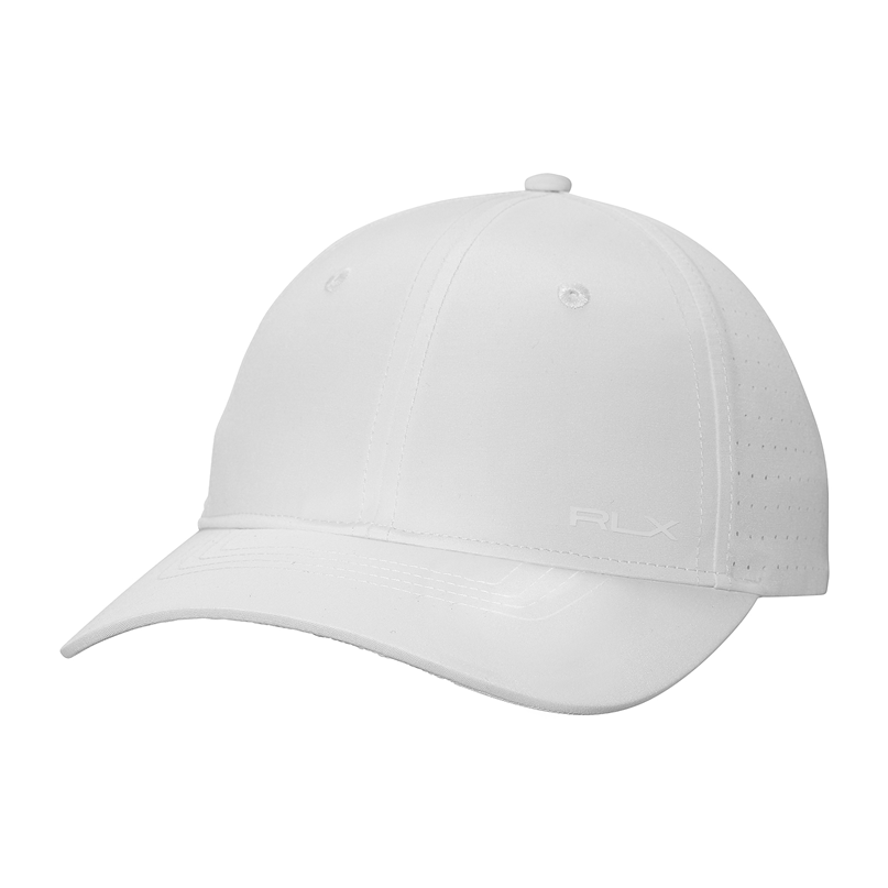 RLX Ralph Lauren Women's Twill Ponytail Cap - White