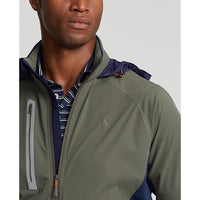 RLX Ralph Lauren Par Water Resistance Windbreaker Jacket - Fossil Green