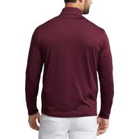 RLX Ralph Lauren Jacquard Golf Pullover - Harvard Wine