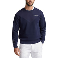 RLX Ralph Lauren Double Knit Long Sleeve Pullover - French Navy