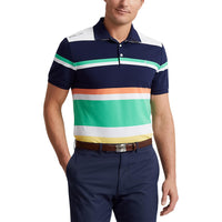 RLX Ralph Lauren Performance Pique Golf Shirt - French Navy Multi