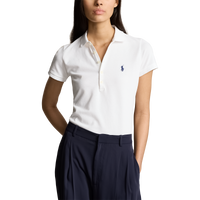 Polo Performance Ralph Lauren Women's Cotton Tailored Fit Polo Shirt - Pure White