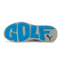 Puma GS-Fast Spikeless Golf Shoes - Puma White/Quarry/Ocean Drive