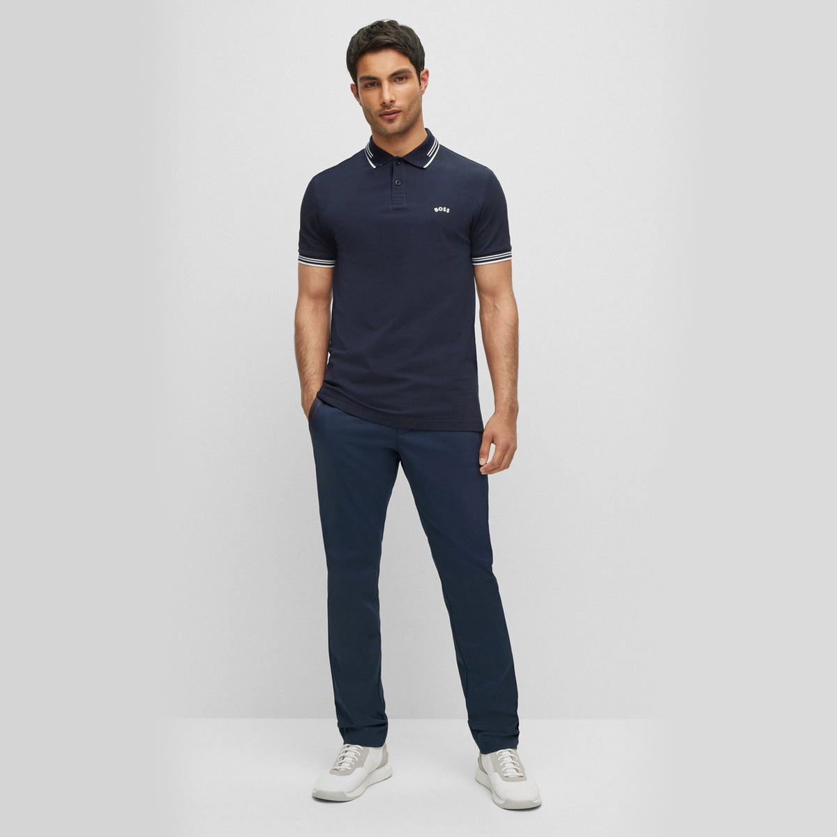 BOSS Rogan 4-1 Golf Pants - Dark Blue