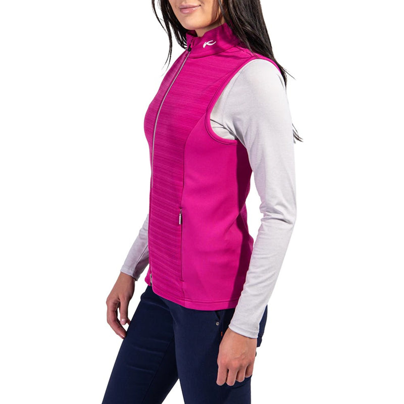 KJUS Women's Gianna Lightweight Vest - Pomegranate Melange