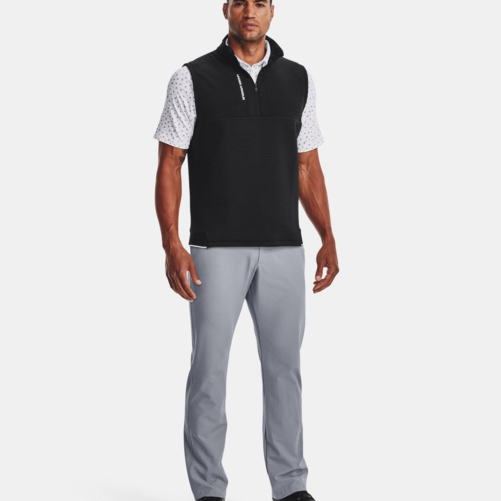 Under Armour Storm Daytona Water Repellent Golf Vest - Black/Reflective